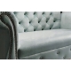 Kanapa sofa glamour dwuosobowa